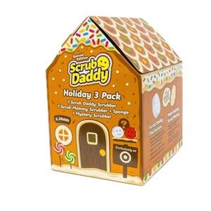 Scrub Daddy Special Edition Gingerbread House Sponge - 3ct - Exclusive to Target